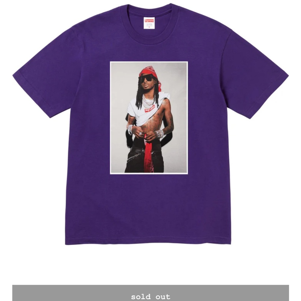 Supreme Playboi Carti Purple Tee Shirt S